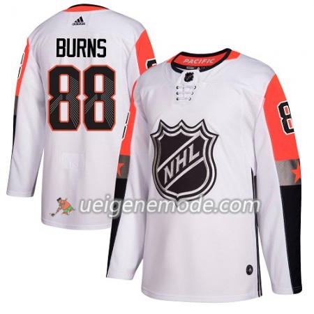 San Jose Sharks Trikot Brent Burns 88 2018 NHL All-Star Pacific Division Adidas Weiß Authentic